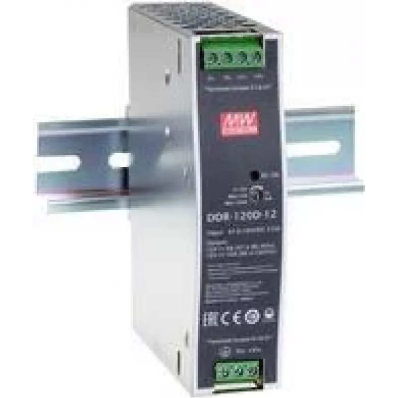 MEAN WELL DDR-120B-24 DIN-rail voeding 120W 24V 5A
