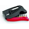 Cimco 114594 10-delige schroefbit-set met Phillips-, Pozidriv-, platte en Torx-bits