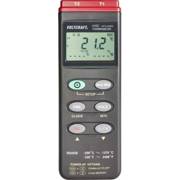 Voltcraft K202 datalogger temperatuurmeetapparaat, thermometer (306)