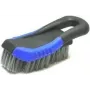 IWH tapijt- en bekledingsborstel, blauw/zwart, voor voetmatten, kofferbak, 1 stuk (00251)