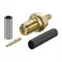 Wentronic Goobay RP-SMA crimp-bus voor RG-174 en RG-316 (51696)
