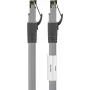 Wentronic Goobay CAT 8.1 patchkabel, S/FTP (PiMF), grijs, 20 m - LSZH halogeenvrij, koper AWG 24 (55143)