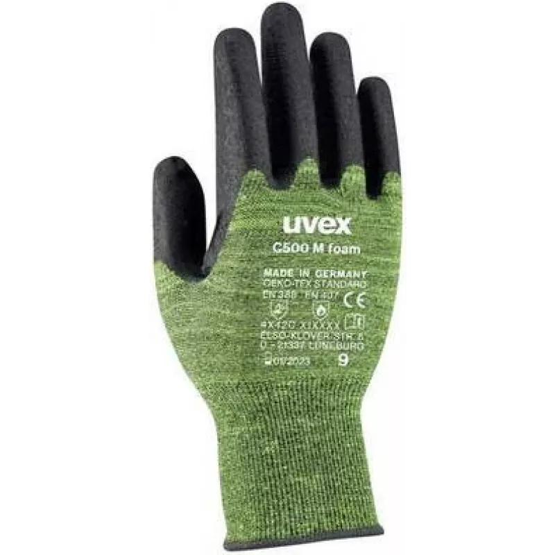Uvex snijvaste handschoenen C500 M foam maat 8 6049808