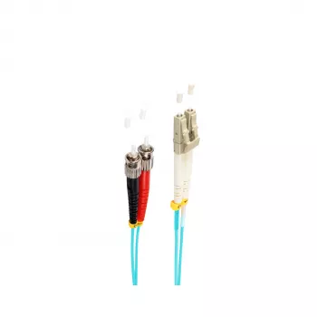 shiverpeaks BS77945/3 glasvezel-patchkabel 5 m LC ST OM3 aqua