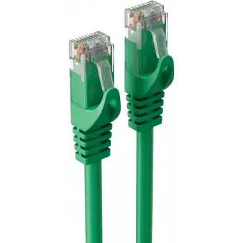 shiverpeaks BASIC-S Cat.6A U/UTP patchkabel, RJ45, 25m, groen BS08-35103