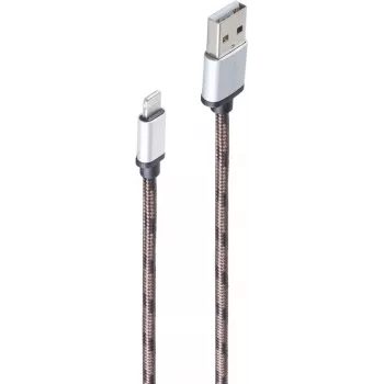SHIVERPEAKS BS14-50078 Lightning naar USB-A kabel 0,9 m bruin
