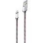 SHIVERPEAKS BS14-50078 Lightning naar USB-A kabel 0,9 m bruin