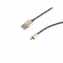 SHIVERPEAKS S-Conn 14-50082 USB 2.0 kabel, USB-A naar Micro-USB B, 2 m, bruin