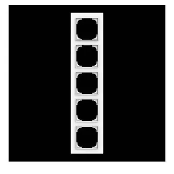 Busch-Jaeger future linear afdekraam, 5-voudig, studiowit 2CKA001754A4869
