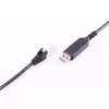 SHIVERPEAKS USB-A naar RJ45 Gigabit Ethernet adapterkabel, 1m, zwart BS13-52025