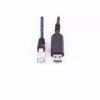 SHIVERPEAKS USB-A naar RJ45 Gigabit Ethernet adapterkabel, 1m, zwart BS13-52025
