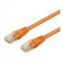 Wentronic Goobay CAT 5e patchkabel U/UTP oranje 0,25m CCA 95201