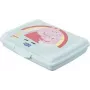 keeeper carla mini Peppa Pig broodtrommel, 0,5 L, aquamarijn Deco-Click-box mini, PP, clipsluiting, 1 stuk 1070462433600