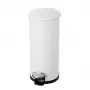 helit the zinc pedaalemmer 20L wit gepoedercoat staal rond Soft-Close H2406605