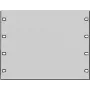 SCHROFF 19 inch blindplaat 2U RAL 7035 lichtgrijs (30118-301)
