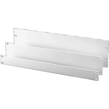 SCHROFF 19 inch blindplaat 2U RAL 7035 lichtgrijs (30118-301)