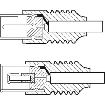 TECLINE Wentronic Goobay antennekabel, wit, 20 m - IEC coax stekker naar IEC coax bus (50125)