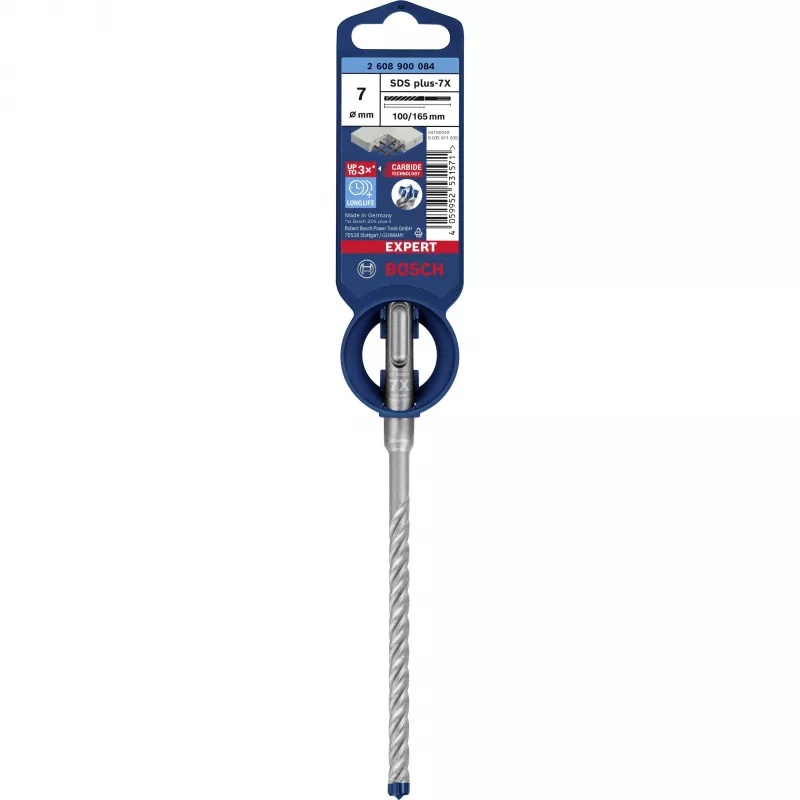 Bosch Expert SDS-plus-7X hamerboor 7 mm x 165 mm 2608900084