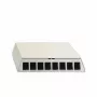 Rutenbeck PP-UM A-8 Ap rw patchpanel-behuizing, 8-poorts, opbouwmontage, zuiverwit 23911108