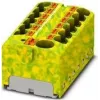 Phoenix Contact PTFIX 10/12X4-GNYE verdeelblok, push-in, 10 mm², groen/geel 1153438