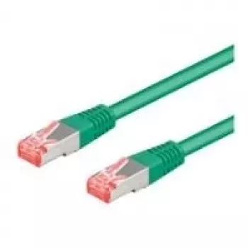 Wentronic 95647 CAT6-patchkabel, RJ45 male-male, 25 m, groen