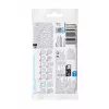 tesa KITCHEN Powerstrips navulset voor ladegeleiders – 15 kleefstrips, wit (70064-00000-00)