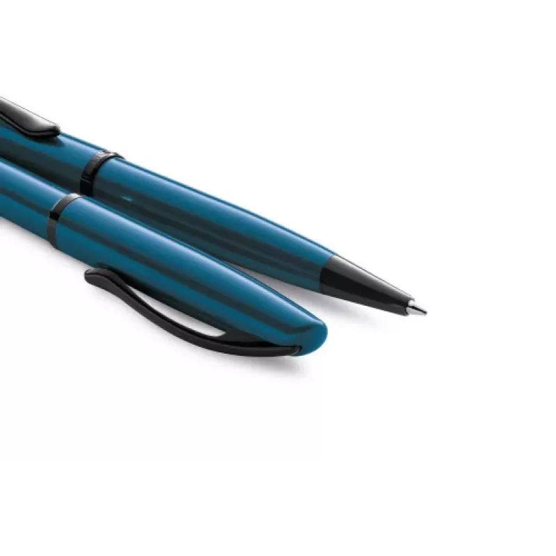 Pelikan Jazz Noble Elegance balpen, aquamarijn metaal, draaimechanisme 300010131
