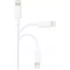 Renkforce USB 2.0 USB-A naar Apple Lightning kabel 1m wit mat RF-5724084