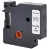 Renkforce RF-LT-D40910 compatibel labelband voor DYMO D1 - 40910, 9 mm, transparant, zwart, 7 m RF-6027842