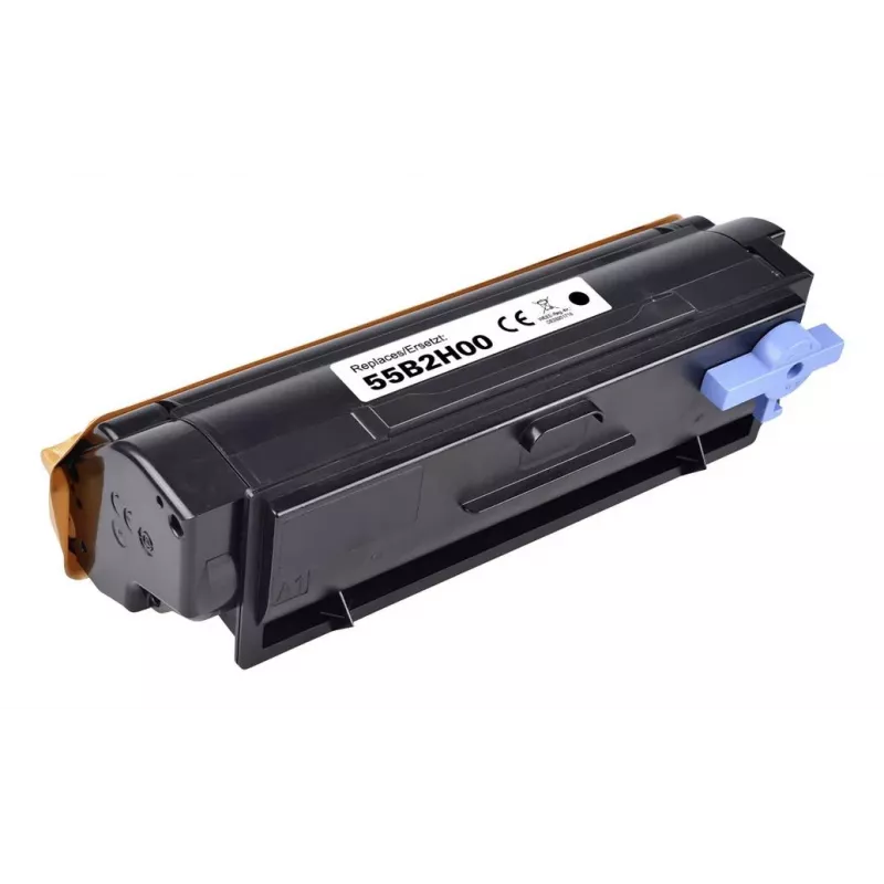 Renkforce RF-6131122 compatibele zwarte tonercartridge voor Lexmark 55B2H00 (15.000 pagina's)