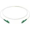 Corning LC/APC naar LC/APC simplex single-mode glasvezel patchkabel, 4m, wit F222201J1Z20004M
