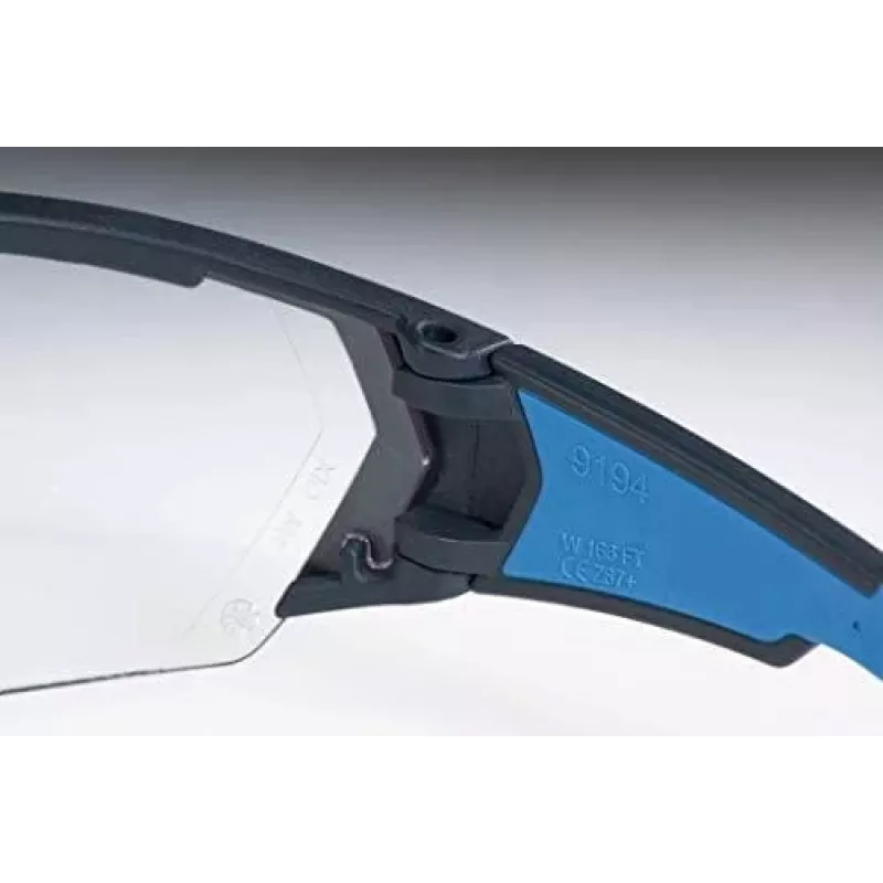 Uvex i-vo veiligheidsbril antraciet/grijs helder PC-glas 9194270
