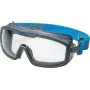uvex i-guard+ Full Vision veiligheidsbril, helder glas, antraciet/blauw frame 9143267