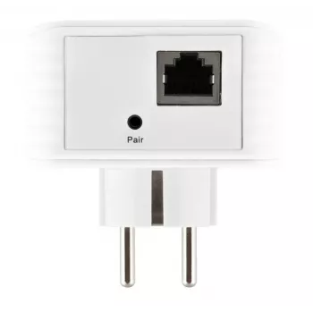 ALLNET ALL1681203-CH Powerline 1200 Mbps Gigabit PoE+ bridge met geïntegreerd stopcontact