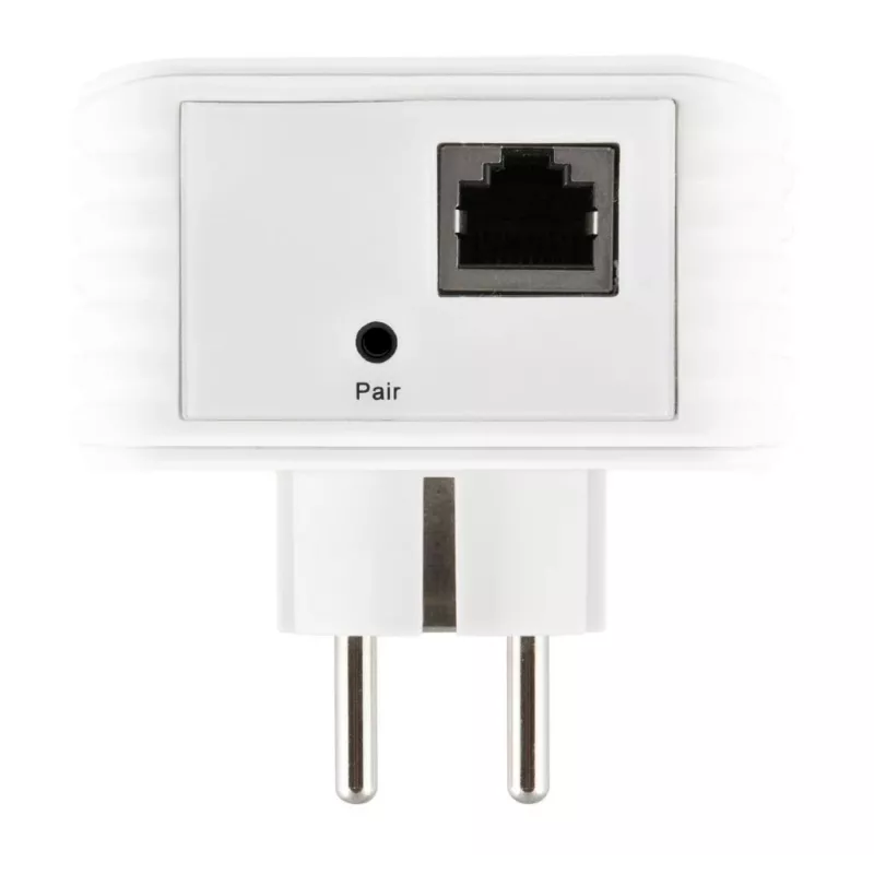 ALLNET ALL1681203-CH Powerline 1200 Mbps Gigabit PoE+ bridge met geïntegreerd stopcontact
