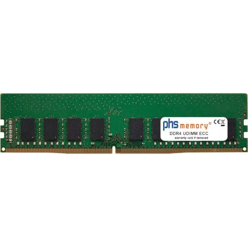 PHS-memory 8GB DDR4 ECC UDIMM 3200MHz PC4-25600E RAM voor MSI D3030b SP540101