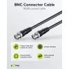 Wentronic Goobay BNC-verbindingskabel, zwart, 2 m - BNC-stekker naar BNC-stekker (50086)