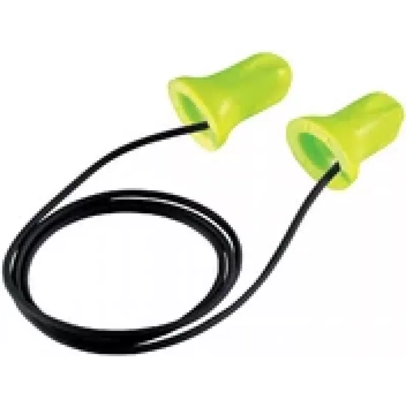 Uvex 2112101 hi-com herbruikbare oordopjes, SNR 24 dB, 100 paar, blauw