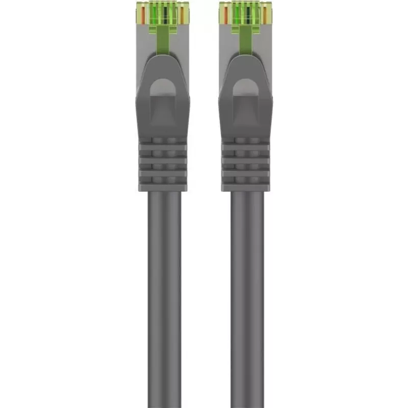 Wentronic Goobay CAT 8.1 patchkabel S/FTP (PiMF), grijs, 0,5 m 61114