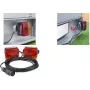 IWH aanhanger-achterlichtset met magneetvoet, 6 functies, 12V, 2 universele achterlichten voor aanhangers, auto's, vrachtwagens, caravans – 1 stuk (010219)