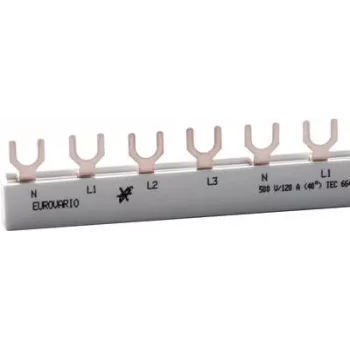 DOEPKE 4-fasen vork-verzamelrail 120A 12TE EV-SG4.12.120L 09920125