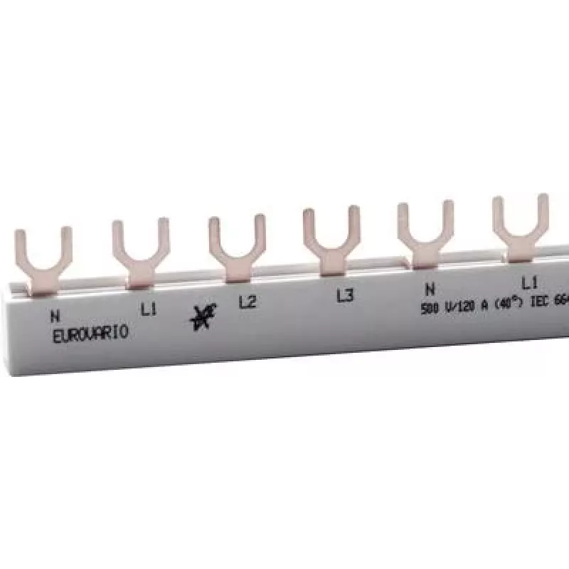 DOEPKE 4-fasen vork-verzamelrail 120A 12TE EV-SG4.12.120L 09920125
