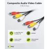 Wentronic Goobay RCA-verbindingskabel 5 m, 3x RCA stekker naar 3x RCA stekker 50383