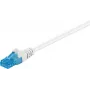 WENTRONIC Goobay CAT 6a patchkabel, U/UTP, wit, 1,5 m - LSZH halogeenvrij, koper (59825)