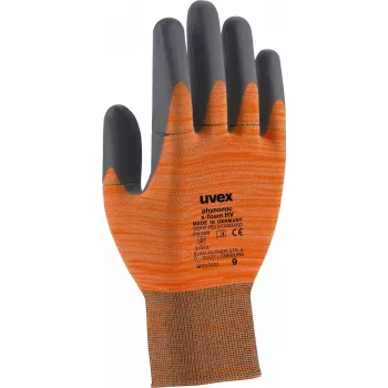 Uvex phynomic C3 snijvaste handschoenen maat 10 grijs/oranje 6005410