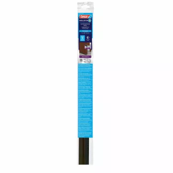tesa Moll COMFORT deurafdichtingsstrip, bruin, 40 mm x 1 m, zelfklevend aluminium