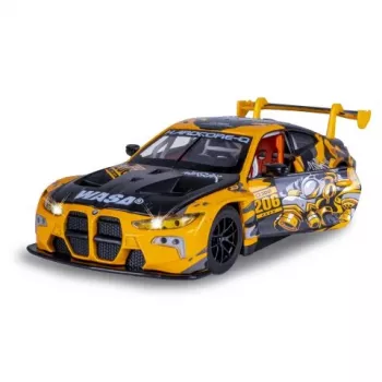 JAMARA BMW M4 GT3 1:24 gele RC-auto 2,4 GHz 402627