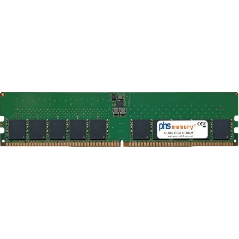 PHS-memory 16GB DDR5 ECC UDIMM 5600MHz PC5-44800E RAM-module voor ASRock X870E Taichi OCF SP608567