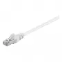 Wentronic Goobay CAT 5e F/UTP patchkabel, 0,5 m, wit