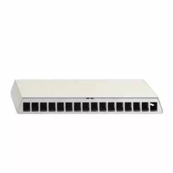 Rutenbeck Patch Panel PP-UM A-16 AP, 16-poorts opbouw, Wit 23911115
